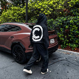 Black CLRVNT Sweatpants