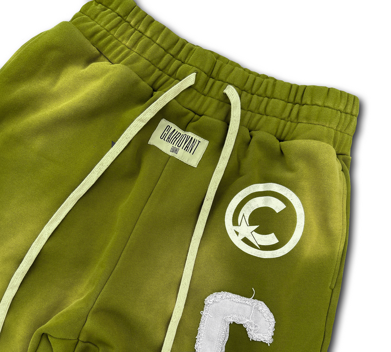 Green CLRVNT Sweatpants