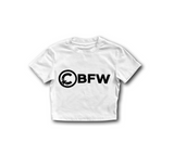 White CBFW Crop Top