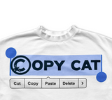 White COPY CAT T-Shirt