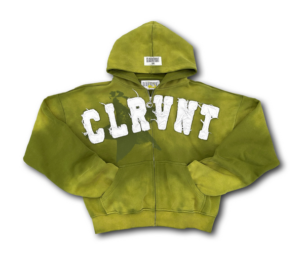 Green CLRVNT Hoodie