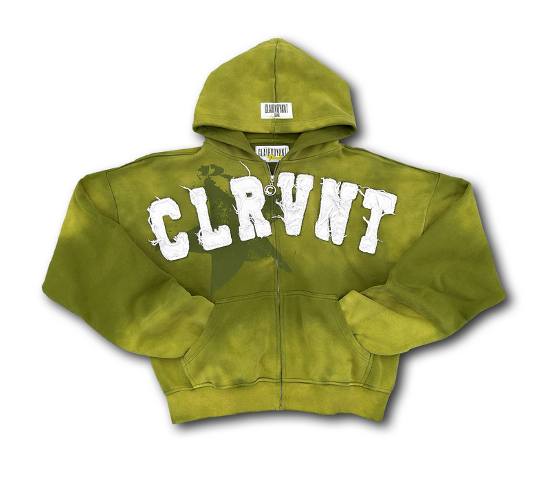Green CLRVNT Hoodie