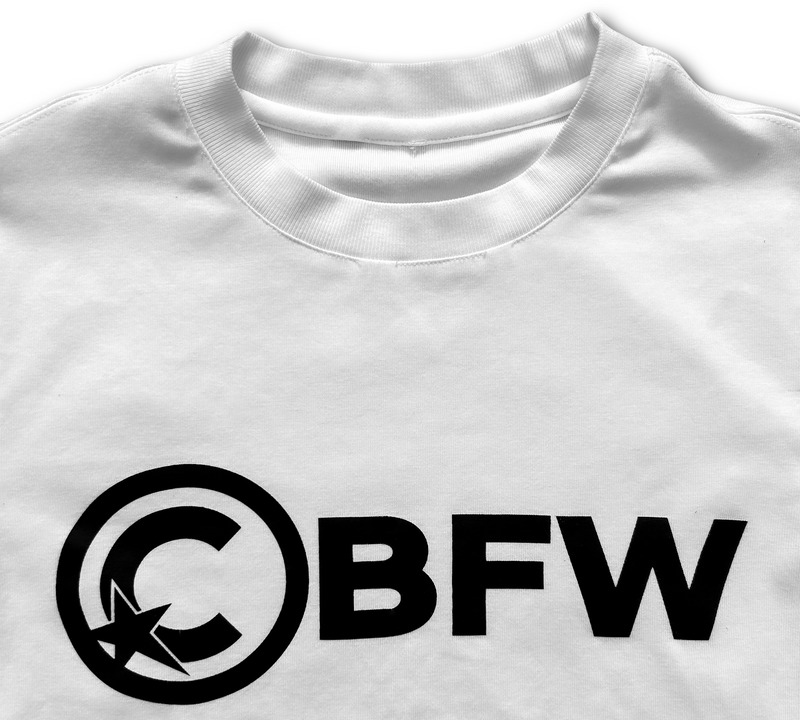 White CBFW Crop Top