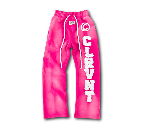 Pink CLRVNT Sweatpants