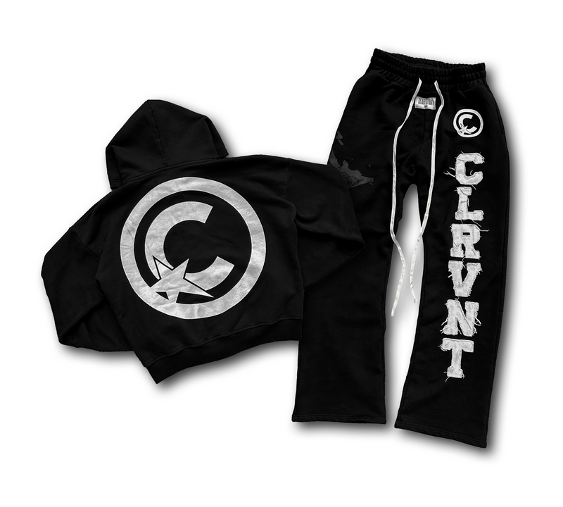 Black CLRVNT Sweatsuit Bundle