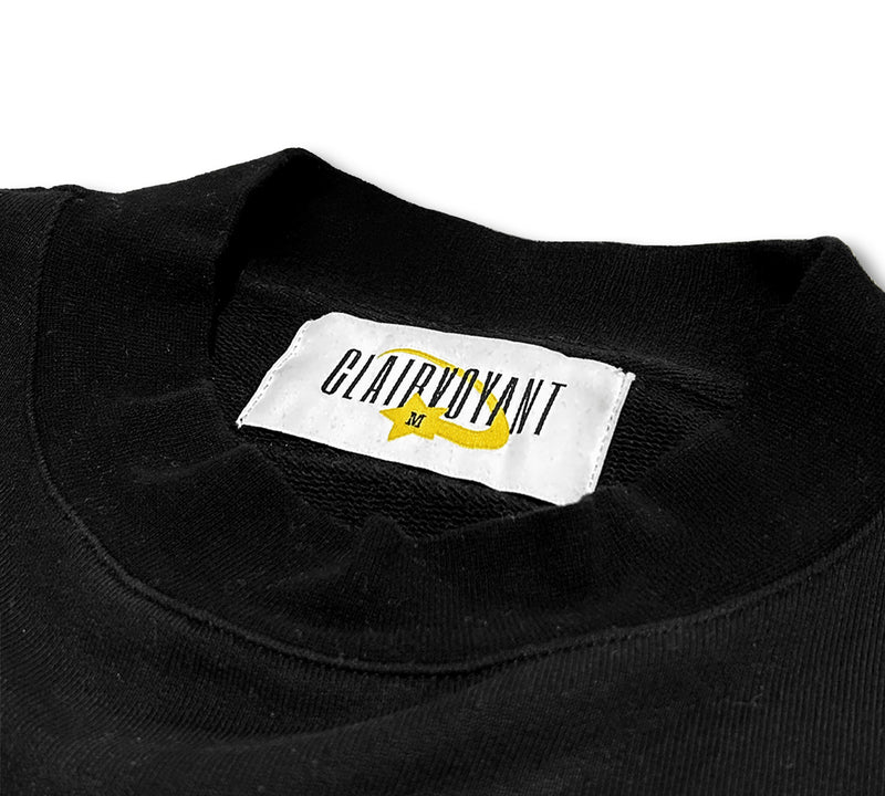 Black CLRVNT Long-Sleeve Shirt