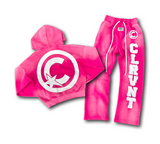 Pink CLRVNT Sweatsuit Bundle